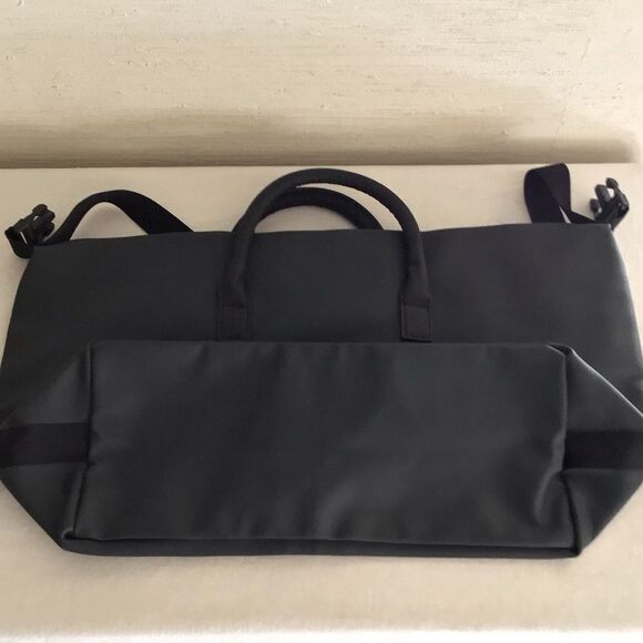 Paco Rabanne Travel Weekend Bag - Large, Black NWOT - Picture 2 of 4